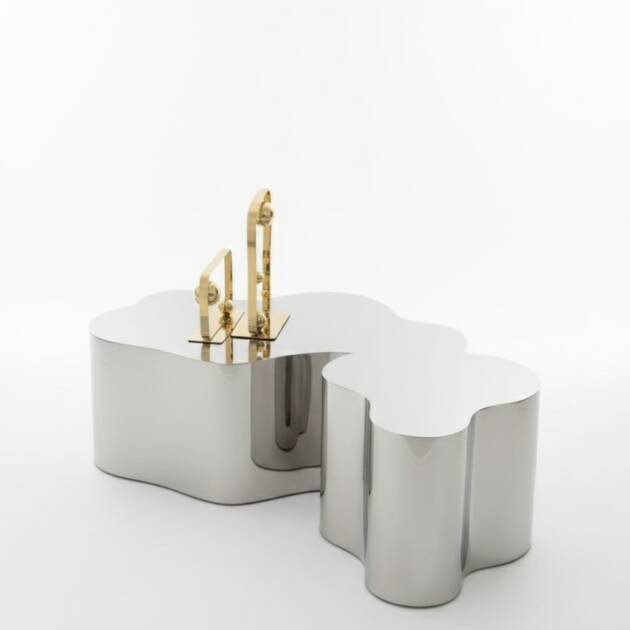 Chrome Chaos center Piece