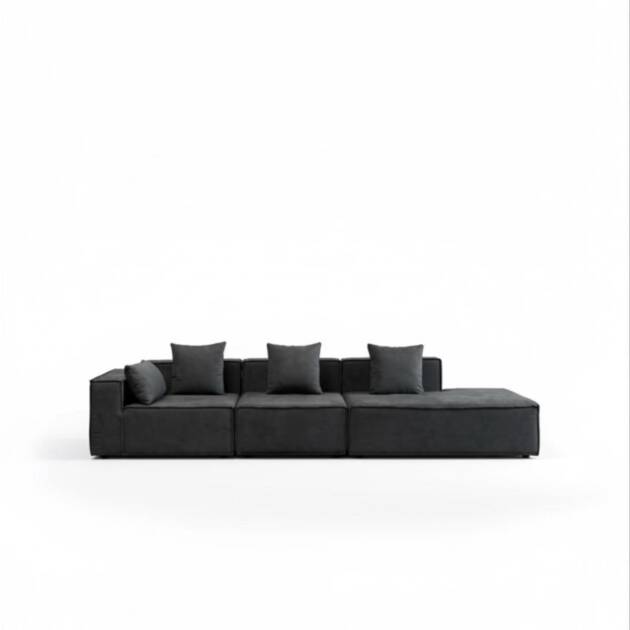 Tofu cube sofa 3 seater & bed
