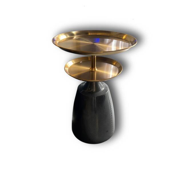 Carbon duo side table