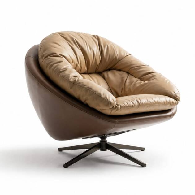 Crescent Revolving Chair