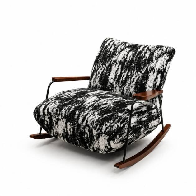Zebra Rocking Chair